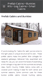 Mobile Screenshot of cabinsandbunkies.com